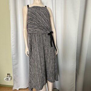 Anthropologie Maeve Salsola Maxi Striped Dress Size Large